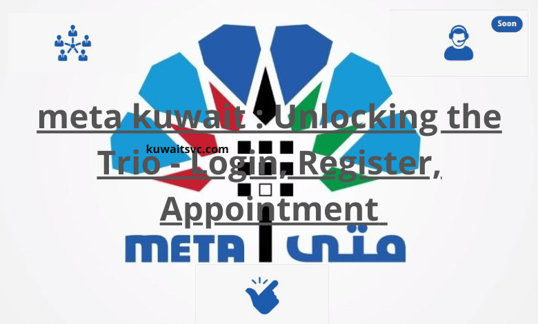 meta kuwait app: Unlocking the Trio - Login, Register, and Effortless Appointment Management