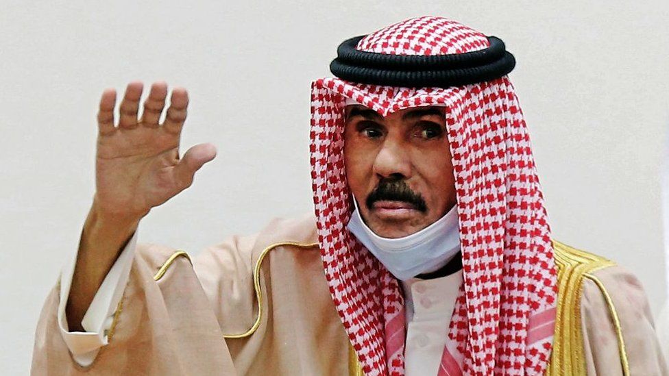 الديوان الاميري الكويت يعلن عن وفاة امير البلاد وولي العهد